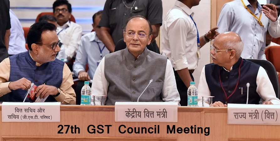 27th GST Council Meeting